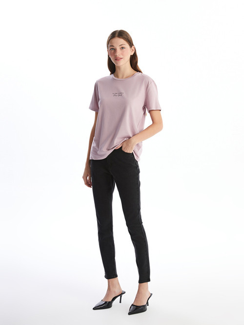 LCW Jeans Siyah Mercury Skinny Fit Kadın Jean Pantolon