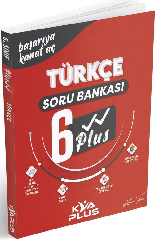 Kva 2024 6. Sınıf Türkçe Plus Serisi Soru Bankası