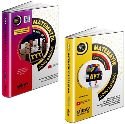 Miray 2024 Tyt Ayt Matematik Soru Bankası Seti 2 Kitap