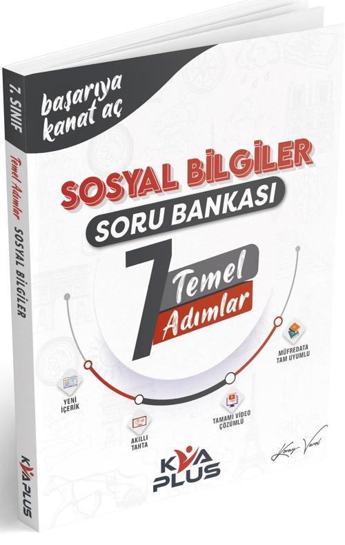 Kva 2024 7. Sınıf Sosyal Bilgiler Temel Adımlar Soru Bankası