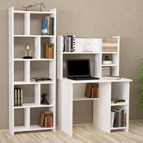 Jimmy Snow 90 Cm Çalışma Masası Takımı Jms01 Beyaz