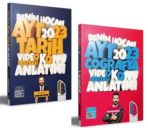 Benim Hocam 2023 Ayt Tarih + Coğrafya Video Destekli Konu Anlatım Seti 2023