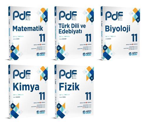 Eğitim Vadisi 2024 11. Sınıf Sayısal Pdf Planlı Ders Föyü Seti