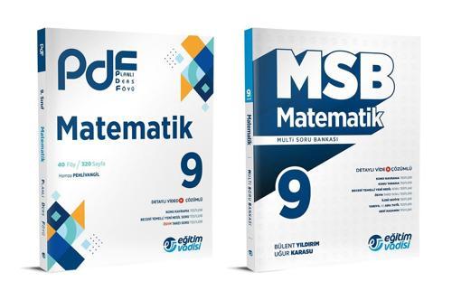 Eğitim Vadisi 2024 9. Sınıf Matematik Pdf + Soru Seti 2 Kitap