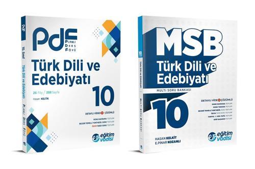 Eğitim Vadisi 2024 10. Sınıf Türk Dili Ve Edebiyatı Pdf + Soru Seti 2 Kitap