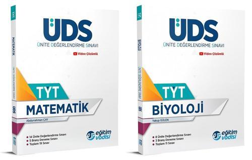 Eğitim Vadisi 2024 Tyt Matematik + Biyoloji Üds Ünite Değerlendirme Sınavı Seti 2 Kitap
