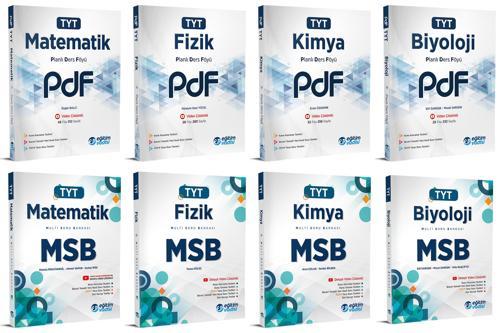 Eğitim Vadisi 2024 Tyt Matematik + Fizik + Kimya + Biyoloji Pdf + Msb Seti 8 Kitap