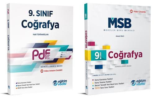 Eğitim Vadisi 9. Sınıf Coğrafya Pdf + Soru Seti 2 Kitap 2023