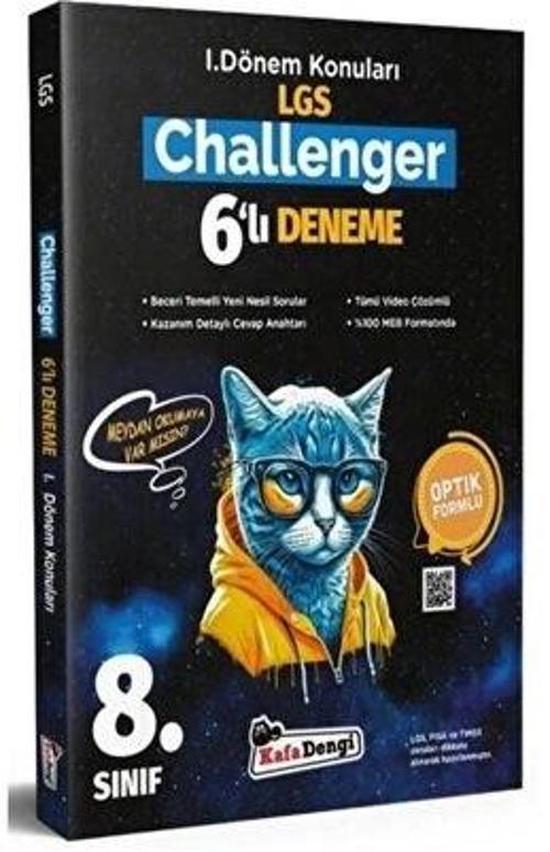 Kafadengi 2024 8. Sınıf Lgs 1. Dönem Challenger 6 Lı Deneme