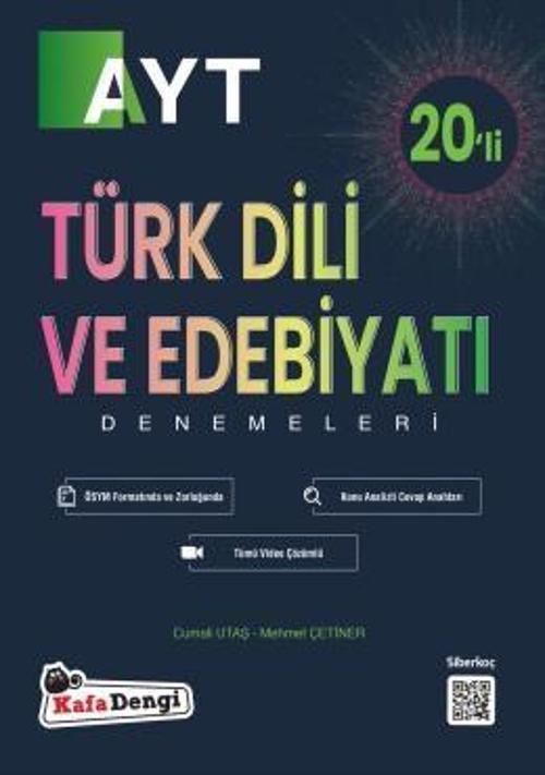 Kafadengi 2024 Ayt Türk Dili Ve Edebiyatı 20 Li Branş Denemesi