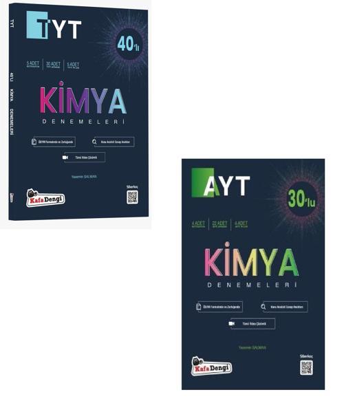 Kafadengi 2024 Tyt Ayt Kimya Branş Denemesi Seti