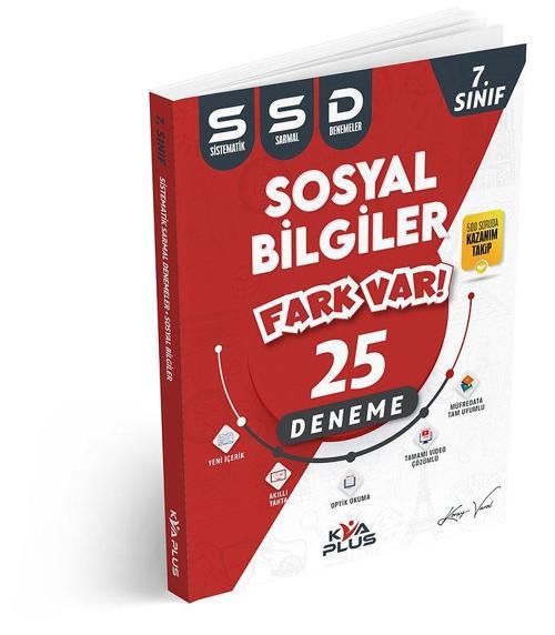 Kva 2024 7. Sınıf Sosyal Bilimler 25 Sistematik Sarmal Deneme