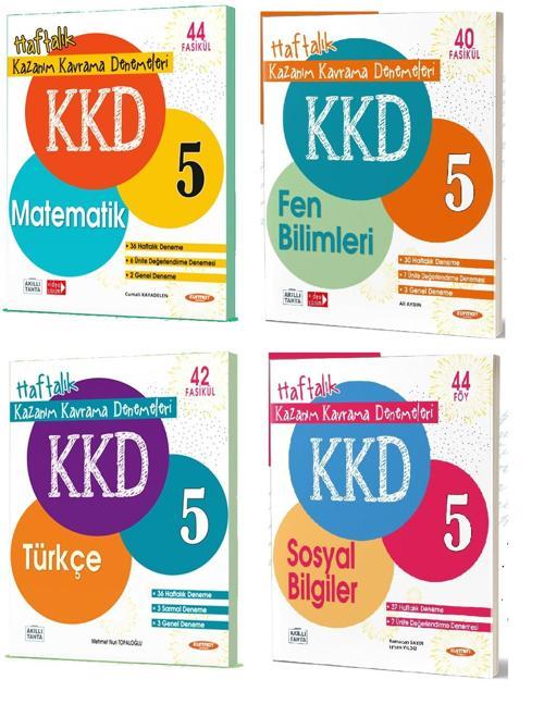 Kurmay 2024 5. Sınıf Kazanım Kavrama Denemeleri Kkd Seti 4 Kitap