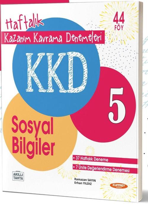 Kurmay 2024 5. Sınıf Sosyal Bilgiler Kazanım Kavrama Denemeleri 42 Fasikül