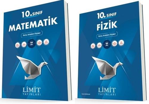 Limit 10. Sınıf Matematik + Fizik Konu Föyleri Seti 2 Kitap 2023