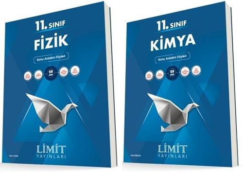 Limit 11. Sınıf Fizik + Kimya Konu Föyleri Seti 2 Kitap 2023