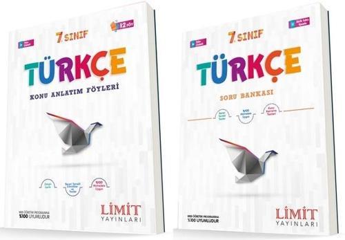 Limit 7. Sınıf Türkçe Konu Föyleri + Soru Seti 2 Kitap 2023