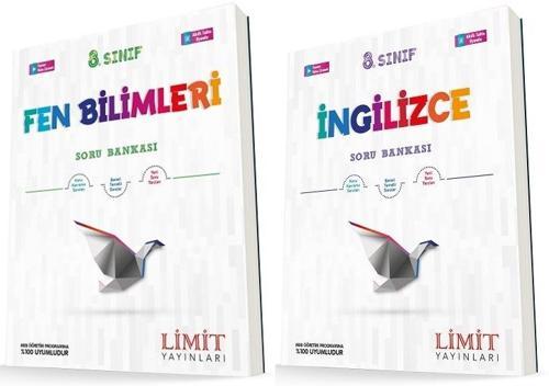 Limit 8. Sınıf Fen Bilimleri + İngilizce Soru Seti 2 Kitap 2023
