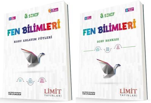 Limit 8. Sınıf Fen Bilimleri Konu Föyleri + Soru Seti 2 Kitap 2023