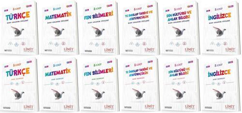 Limit 8. Sınıf Konu Anlatım Föyleri + Soru Seti Tam Set 12 Kitap 2023