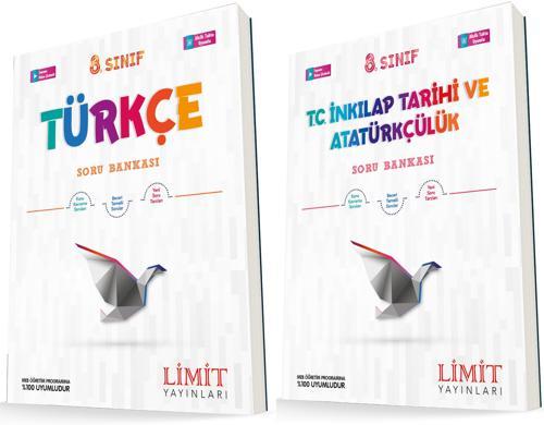 Limit 8. Sınıf Türkçe + İnkılap Soru Seti 2 Kitap 2023