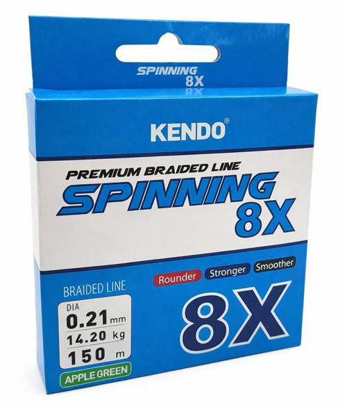 Spinning 8X Fighting 150 mt Örgü ip (Apple Green)
