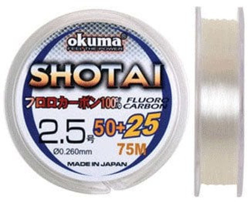 Shotai Fluorocarbon 75 mt 0,165 mm Misina