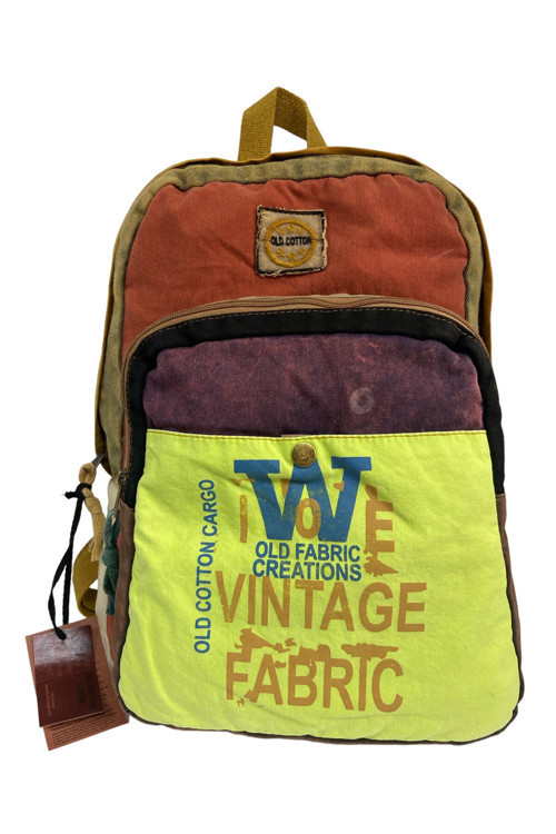 Kaliteli Vintage Salaş Disayn Günlük Gezi Spor Sırt Çantası Matanza Bag 30x42cm