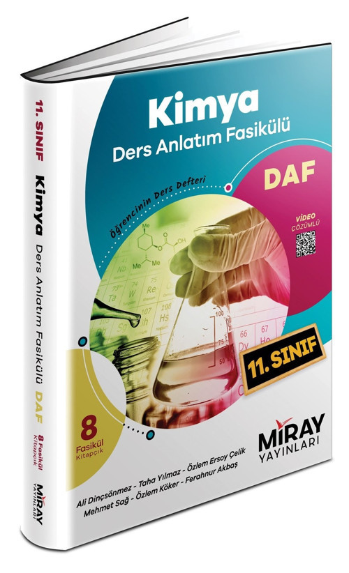 Miray 2024 11. Sınıf Kimya Ders Anlatım Fasikülleri