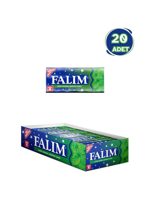 Falım Nane Aromalı Sakız 7 gr - 20 Adet