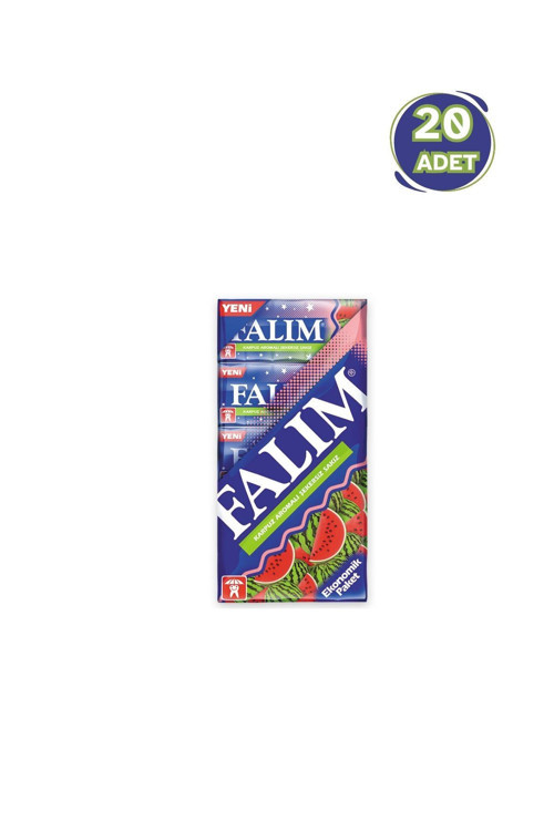 Falım 5'li Karpuz Aromalı 5'li Sakız 35 gr - 20 Adet