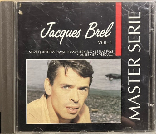 CD Jacques Brel Master Serie Vol.1 CD
