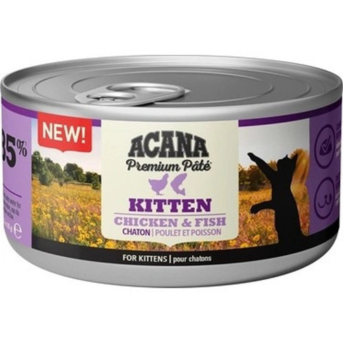 Premium Ezme Tavuklu ve Balıklı 85 gr Yavru Konserve Kedi Maması