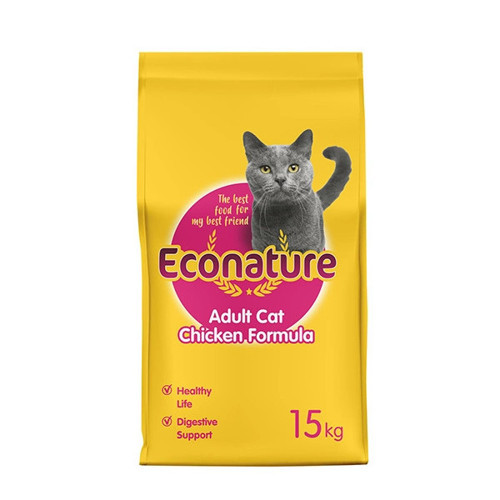Yetişkin Kuru Kedi Maması (Adult Cat) Sarı Ambalaj Tavuk Etli 15 KG