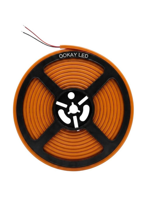 Ookayled 12V TURUNCU NEON LED 5 METRE