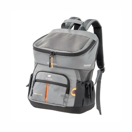 Voyager 400 Kedi ve Köpek Kumaş Taşıma Çantası Gri 33x23x41 cm