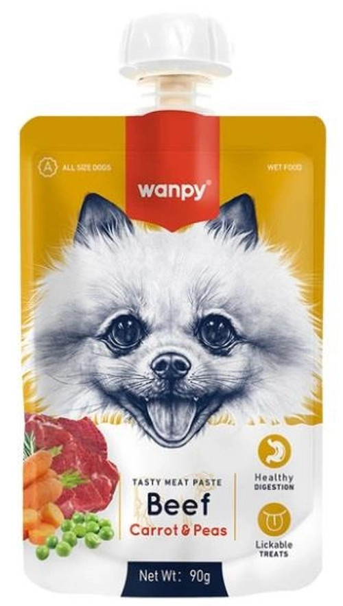 Taze Sığır Etli Ve Havuçlu Köpek Et Ezmesi 90 gr