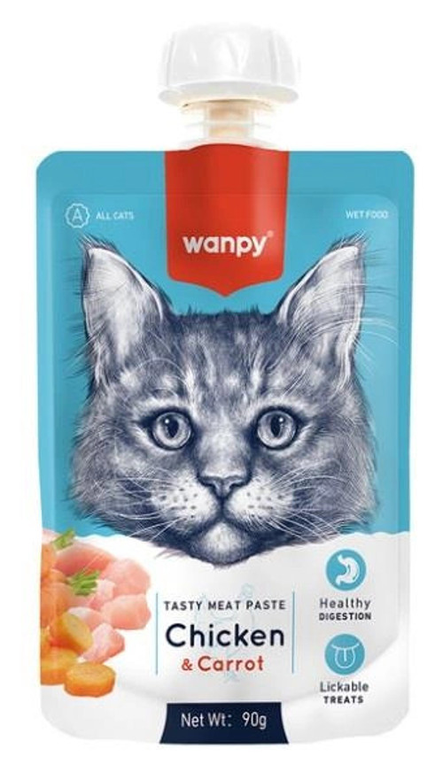Taze Tavuklu Ve Havuçlu Kedi Et Ezmesi 90 gr