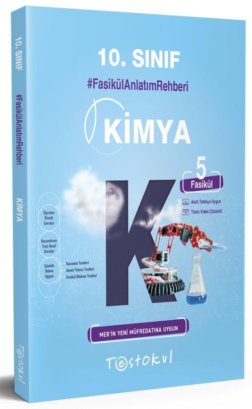 Test Okul 10. Sınıf Kimya Fasikül Anlatım Rehberi 2023