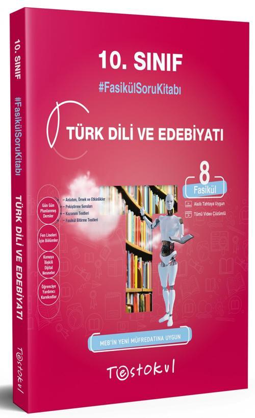 Test Okul 10. Sınıf Türk Dili Ve Edebiyatı Fasikül Soru Kitabı Bankası 2023