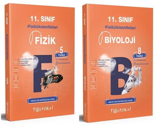 Test Okul 11. Sınıf Fizik + Biyoloji Fasikül Anlatım Seti 2 Kitap 2023