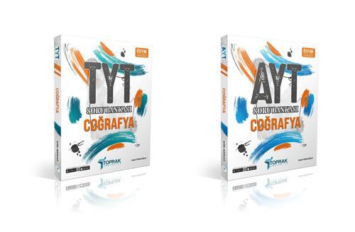 Toprak 2024 Tyt Ayt Coğrafya Soru Bankası Seti 2 Kitap
