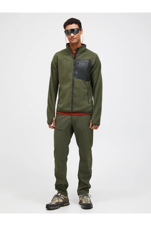 M Pile Zip Jacket Erkek Polar