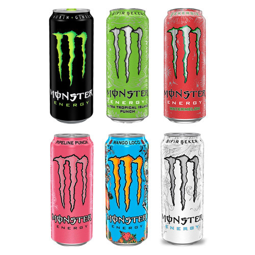 Enerji İçeceği 500 ml 6 lı Karma Paket