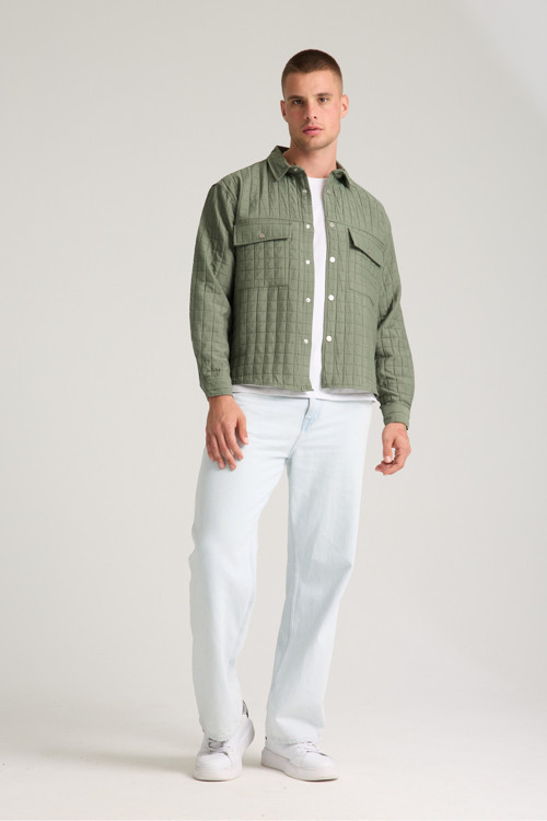 Grit Erkek Oversize Ceket Yeşil