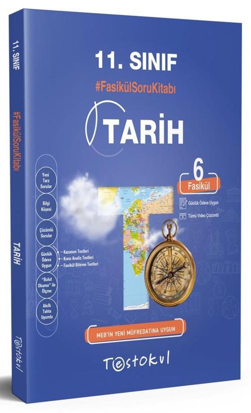 Test Okul 11. Sınıf Tarih Fasikül Soru Kitabı Bankası 2023