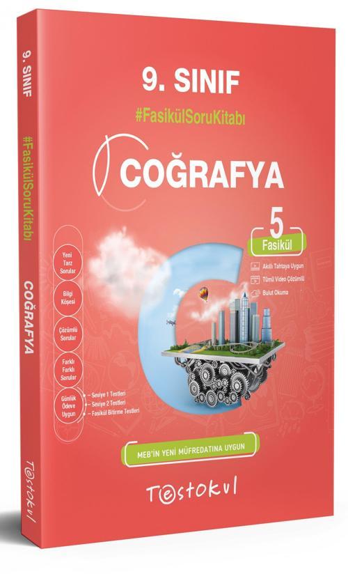 Test Okul 9. Sınıf Coğrafya Fasikül Soru Kitabı Bankası 2023