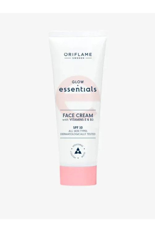 Glow Essentials E & B3 Vitaminli 10 SPF Yüz KremiGlow Essentials E & B3 Vitaminli 10 SPF Yüz Kremi