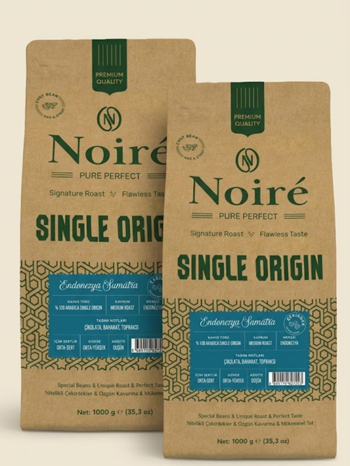 Endonezya Sumatra %100 Arabica Single Origin Çekirdek Kahve 2x1 kg