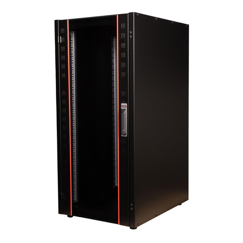 26U 19” 600x800 Dikili Tip Server / Bilgisayar Dolabı (Siyah)